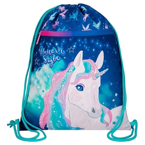 Colorino F070659, Turnbeutel VERT UNICORN, Multicolor von Colorino