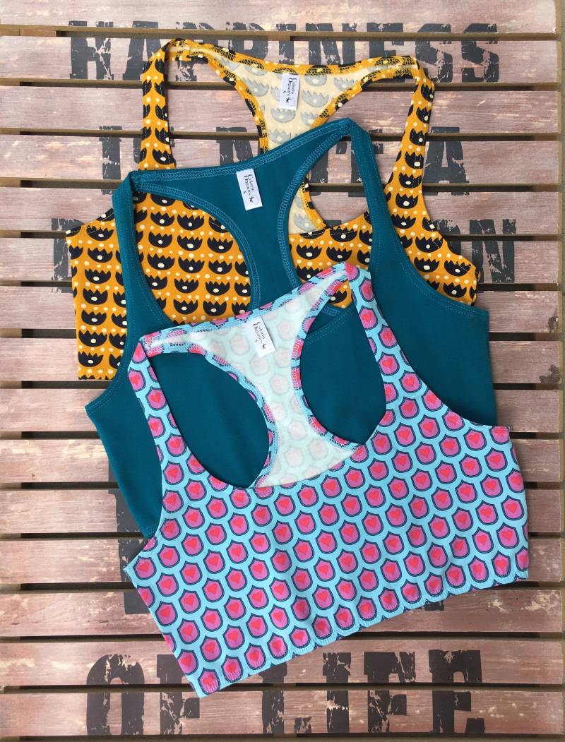 3Er Pack Bio Bustiers - Soft Bh Aus Bio-Baumwolle Bitte Drei Farben Auswählen von ColorioOrganics