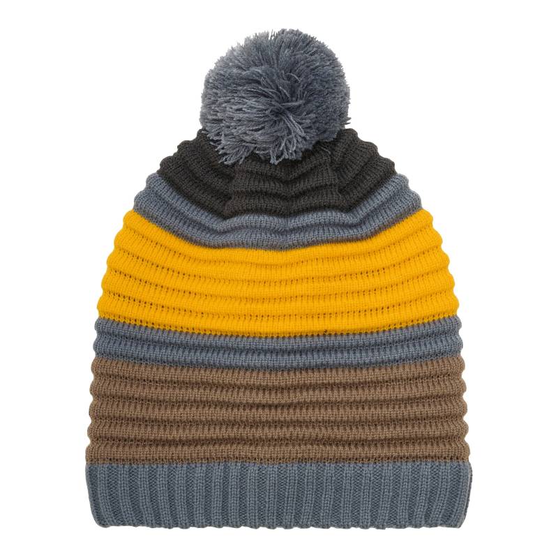 Colorkids Winter-Strickmütze Bommel Colorblock von Colorkids
