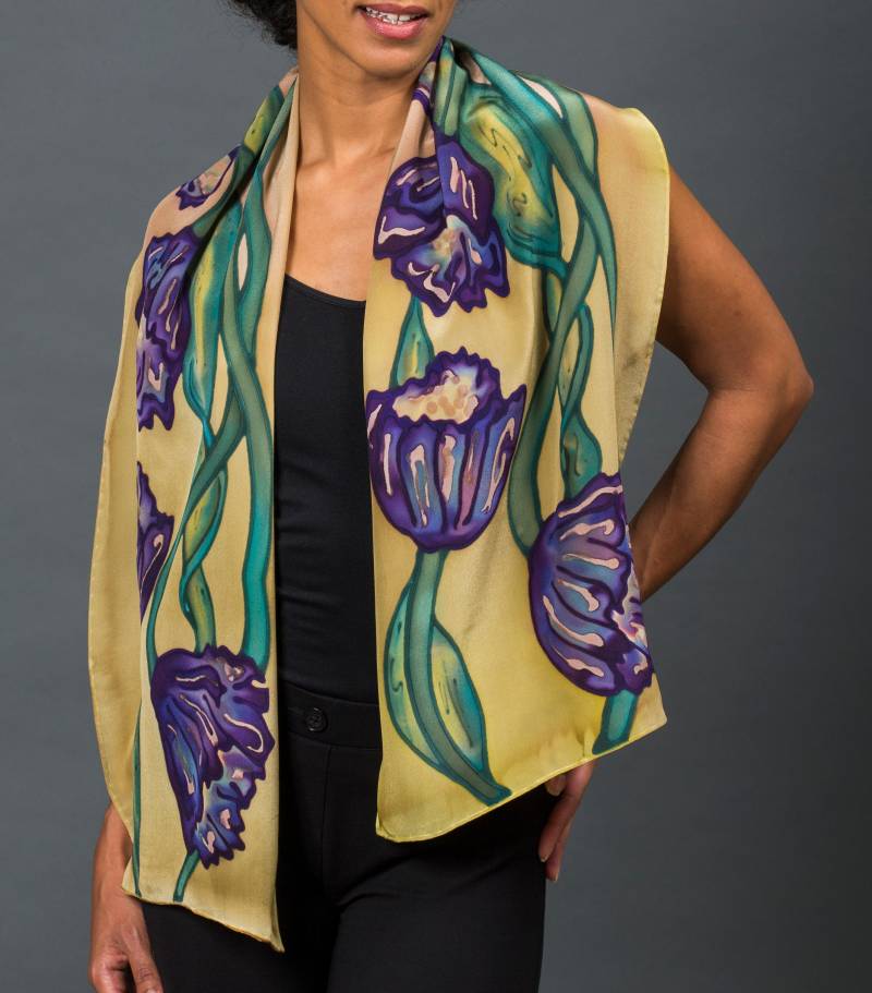 Zwillingstulpen in Salbei Und Pflaume #cmsc029 Zwillingstulpen in Salbei Und Pflaume #cmsc029 von ColormuseArt