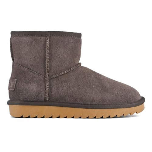 Colors Of California Ugg Stiefel aus Veloursleder, Mokka, 39 EU von Colors of California