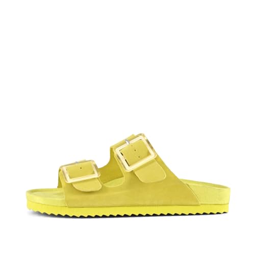 Colors of California Damen HC.BIO056 Flache Mules mit verstellbaren Schnallen Colors of California Damen HC.BIO056 Flache Mules mit verstellbaren Schnallen von Colors of California