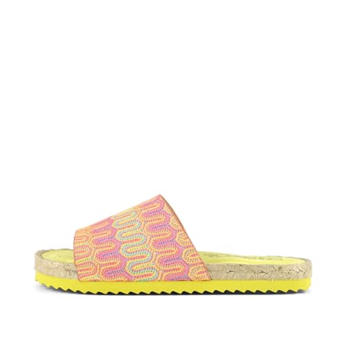 Colors of California Damen HC.ESPABIO010 Bestickte Flache Mules Colors of California Damen HC.ESPABIO010 Bestickte Flache Mules von Colors of California