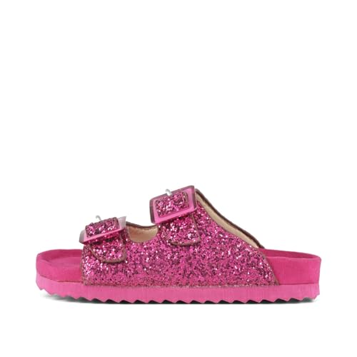 Colors of California Mädchen HC.3207 Flache Mules mit Pailletten und verstellbaren Schnallen Colors of California Mädchen HC.3207 Flache Mules mit Pailletten und verstellbaren Schnallen von Colors of California