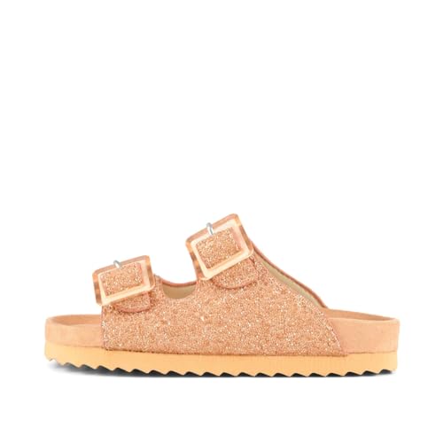 Colors of California Mädchen HC.3207 Flache Mules mit Pailletten und verstellbaren Schnallen Colors of California Mädchen HC.3207 Flache Mules mit Pailletten und verstellbaren Schnallen von Colors of California