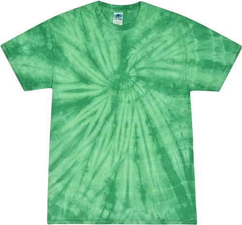 Colortone Spider Tie Dye T-Shirts für Damen und Herren, Spider Kelly, XX-Large von Colortone