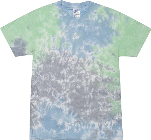 Colortone Unisex Tie Dye T-Shirts für Erwachsene, Slushy, 5XL von Colortone