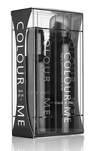 Color Me Black - Fragrance for Men - Gift Set 90ml EDP / 150ml Body Spray, by Milton-Lloyd von COLOUR ME