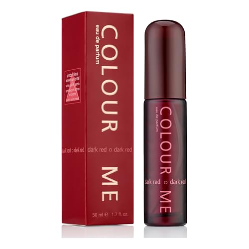 Milton-Lloyd Colour Me Dark Red Eau de Parfum Luxury Fragrance für Herren und Damen - Langanhaltender Duft und Aftershave, 50ml von COLOUR ME