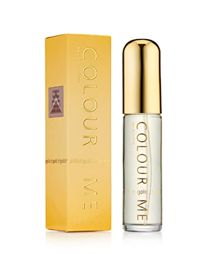 Colour Me Gold Geschenkset 50ml EDT + 10ml Roll-on Parfum von COLOUR ME
