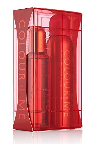 Colour Me Red - Fragrance for Women - Gift Set 100 ml Eau de Parfum, 150 ml Body Spray von COLOUR ME