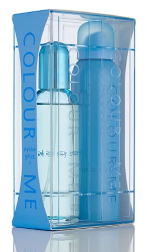 Colour Me Sky Blue - Fragrance for Women - Gift Set 100ml EDP/150ml Body Spray, by Milton-Lloyd von COLOUR ME