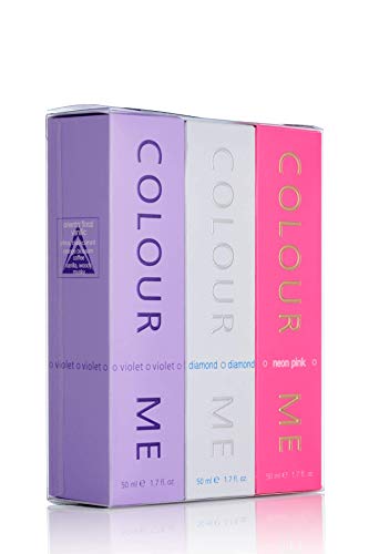 Colour Me Violet/Diamond/Neon Pink - Fragrance for Women - 50ml Eau de Toilette, by Milton-Lloyd von COLOUR ME