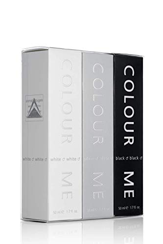 Colour Me White/Silver/Black - Fragrance for Men - 50ml Eau de Toilette, by Milton-Lloyd von COLOUR ME