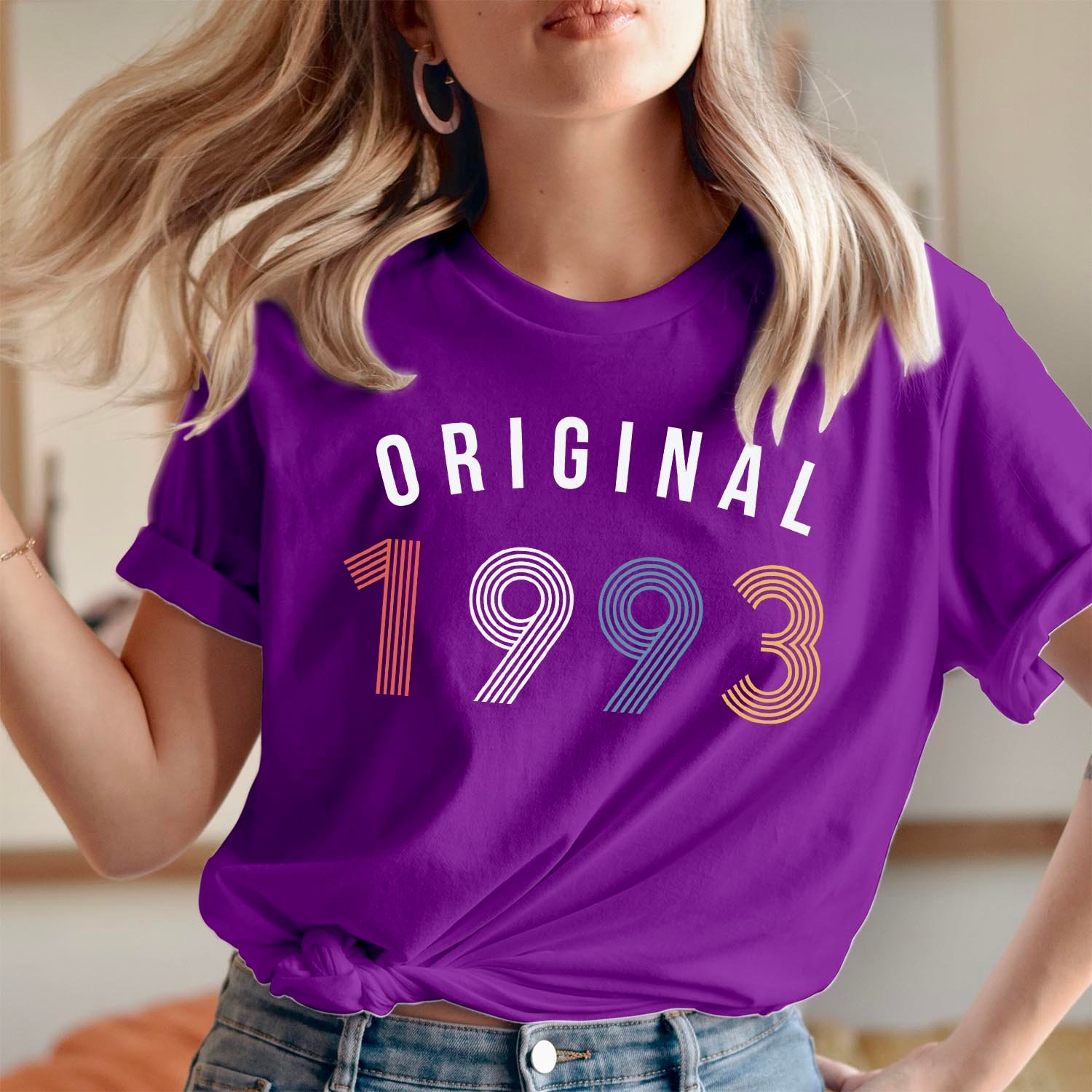 T-Shirt | 585 Original 1993 30. Geburtstag T-Shirt Geschenk Für Frauen Männer Kinder Freunde Drehen 30 von ColourDropsUK