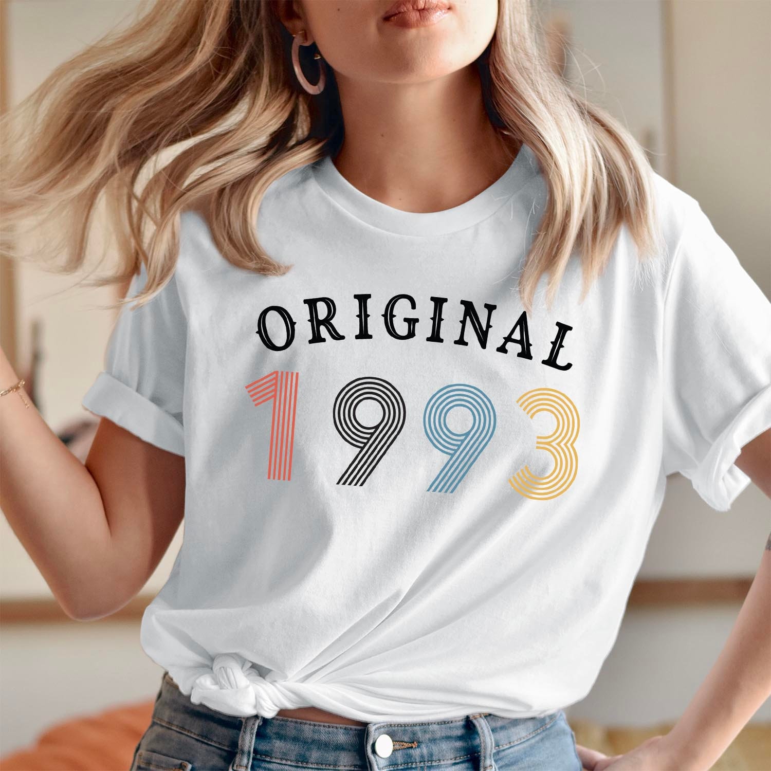 T-Shirt | 586 Original 1993 30. Geburtstag T-Shirt Geschenk Für Frauen Männer Kinder Freunde Drehen 30 von ColourDropsUK