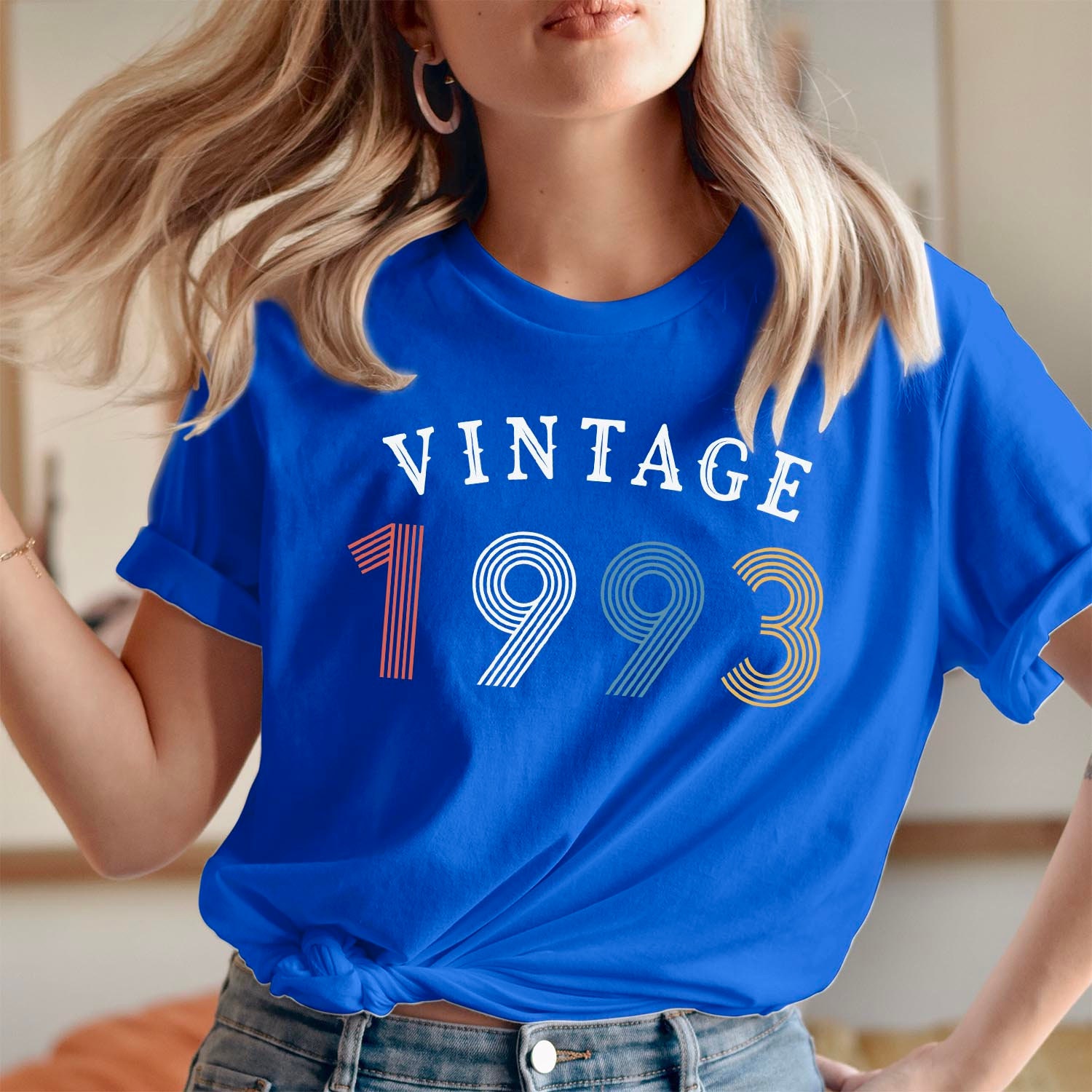 Tshirt | 562 Vintage 1993 30. Geburtstag T-Shirt Geschenk Für Frauen Männer Kinder Freunde Turning 30 562 von ColourDropsUK