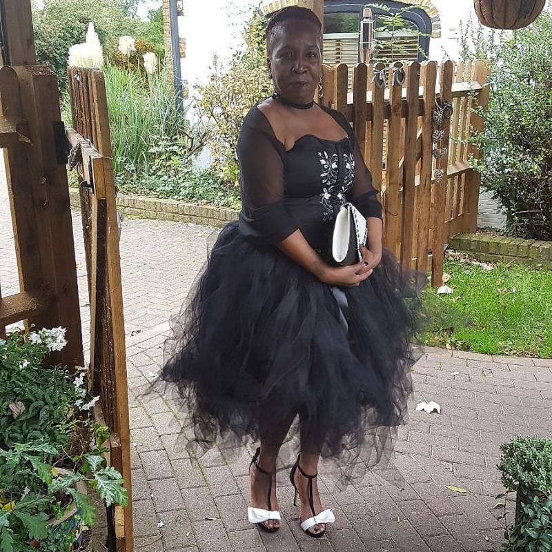 Mitte Länge Tutu Rock Erwachsene Mitte-Länge Weihnachten Tutu, Erwachsener Tüllrock Wadenlanger Keine Nähen Frauen von Colourblindonline