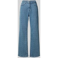 Colourful Rebel Jeans mit weitem Bein Modell 'Gaias' in Jeansblau, Größe XS von Colourful Rebel