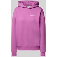 Colourful Rebel Relaxed Fit Hoodie mit Label-Detail in Fuchsia, Größe XL von Colourful Rebel