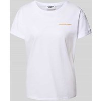 Colourful Rebel T-Shirt mit rückseitigem Motiv-Print Modell 'Summer Shell' in Weiss, Größe XL von Colourful Rebel
