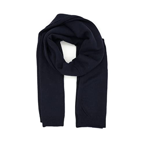 Colours & Beauty Kaschmir-Mischung Schal Damen cm 180x50 Marineblau | Herren Schal Winter | Cashmere Schal Damen | Pashmina Schal Warm | Halstuch Damen und Herren von Colours & Beauty