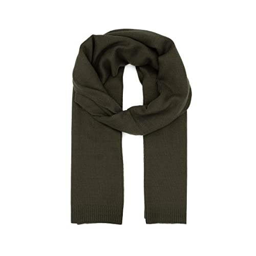 Colours & Beauty Kaschmir-Mischung Schal Damen cm 180x50 Militärgrün| Herren Schal Winter | Cashmere Schal Damen | Pashmina Schal Warm | Halstuch Damen und Herren von Colours & Beauty