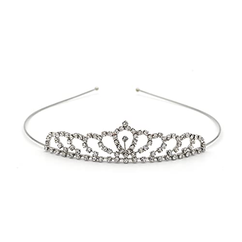 Colours & Beauty Haarschmuck Tiara Damen | Haarspangen Hochzeit | Prinzessin Krone Mädchen | Brautschmuck Haare | Kristall Diadem Hochzeit | Brautkrone von Colours & Beauty