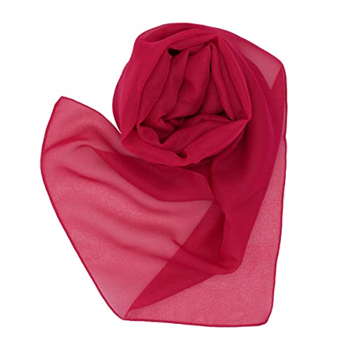 Colours & Beauty Schal 160x40 Damen Festlich Altrosa | Kleine Stola Damen Elegant | Chiffonschal für Hochzeits | Leichte Kopftuch Damen | Bolero für Frauen | Festliche Kleider | Multifunktionstuch von Colours & Beauty