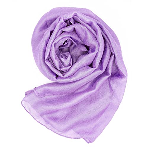 Colours & Beauty lilas Schal Damen Festlich | Stola Damen Elegant | Chiffonschal für Hochzeits | Kopftuch Damen | Bolero für Abendkleid | Festliche Kleider Damen | Multifunktionstuch Damen von Colours & Beauty