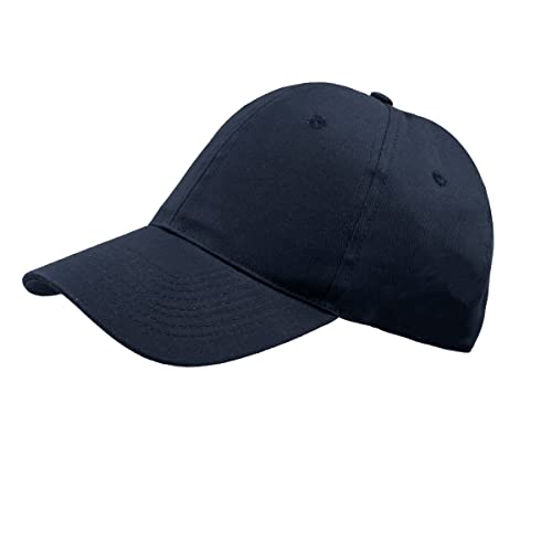 Colours & Beauty nachtblaue Sommerhut für Damen und Herren | Sommerhut Herren | Baumwolle Flexfit Basecap Herren | Sonnenhut Damen | Kopfbedeckung Sommer | Kappe Mädchen | Sport Cap | Snapback Cap von Colours & Beauty