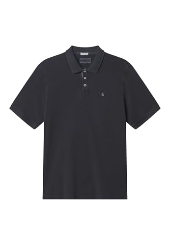 Colours & Sons Basic Polo Washed - Anthracite von Colours & Sons