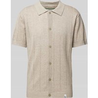 Colours & Sons Regular Fit Freizeithemd mit 1/2-Arm in Beige, Größe XL von Colours & Sons