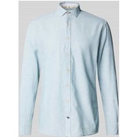 Colours & Sons Slim Fit Freizeithemd mit Kentkragen in Mint, Größe XXL von Colours & Sons