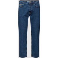 Colours & Sons Straight Fit Jeans im 5-Pocket-Design in Marine, Größe 32 von Colours & Sons