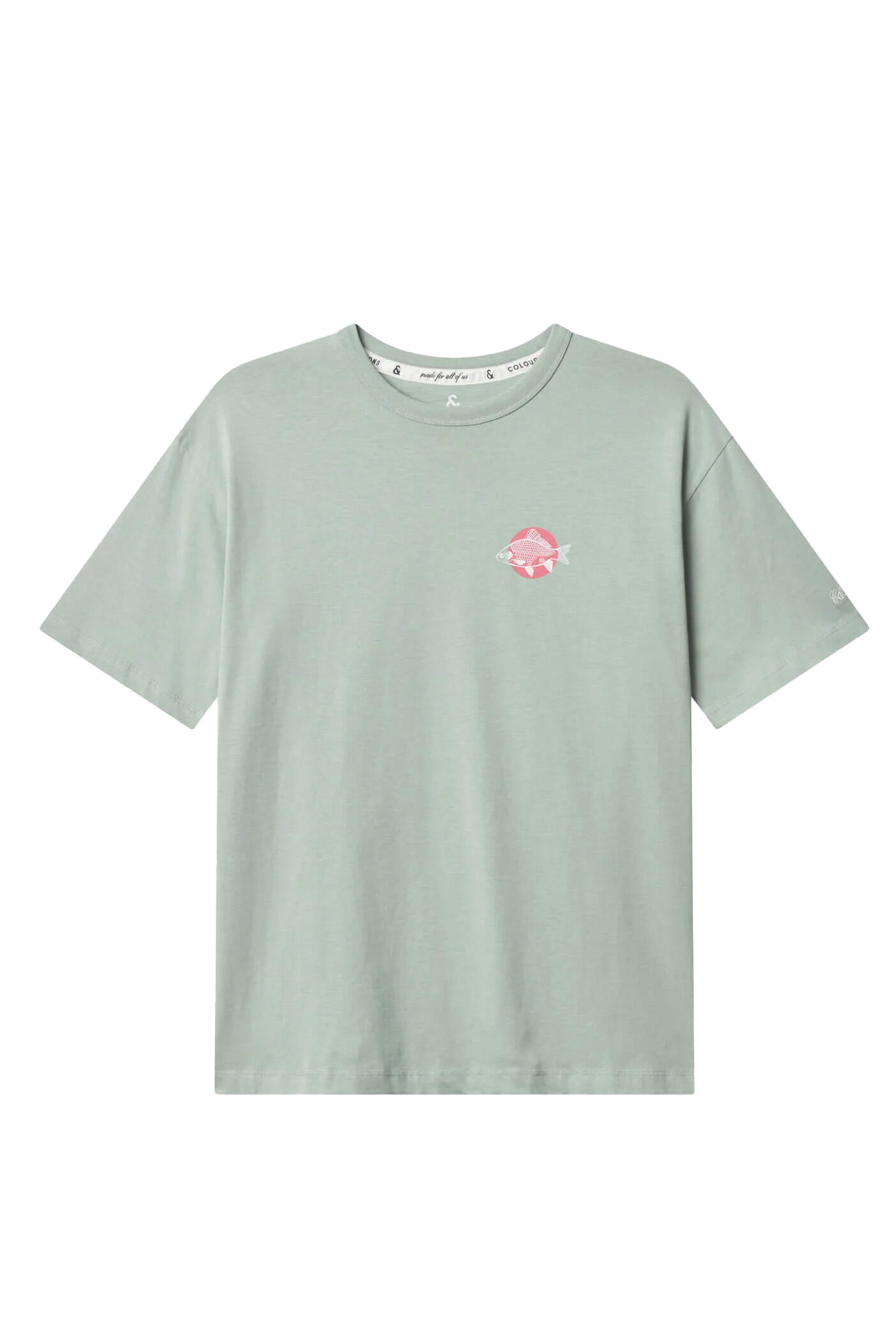 Colours & Sons - T-Shirt Print - Matcha grün - Gr. - S von Colours & Sons