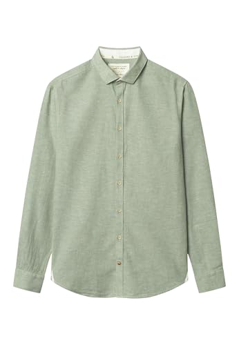 Hemd Leinen Blend - Wasabi von Colours & Sons