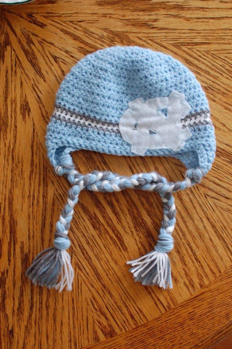North Carolina Tar Heels Hut North Carolina Tar Heels Hut von ColtonsCrochetCuties