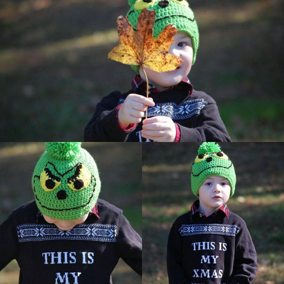 Weihnachten Monster Hut Weihnachten Monster Hut von ColtonsCrochetCuties