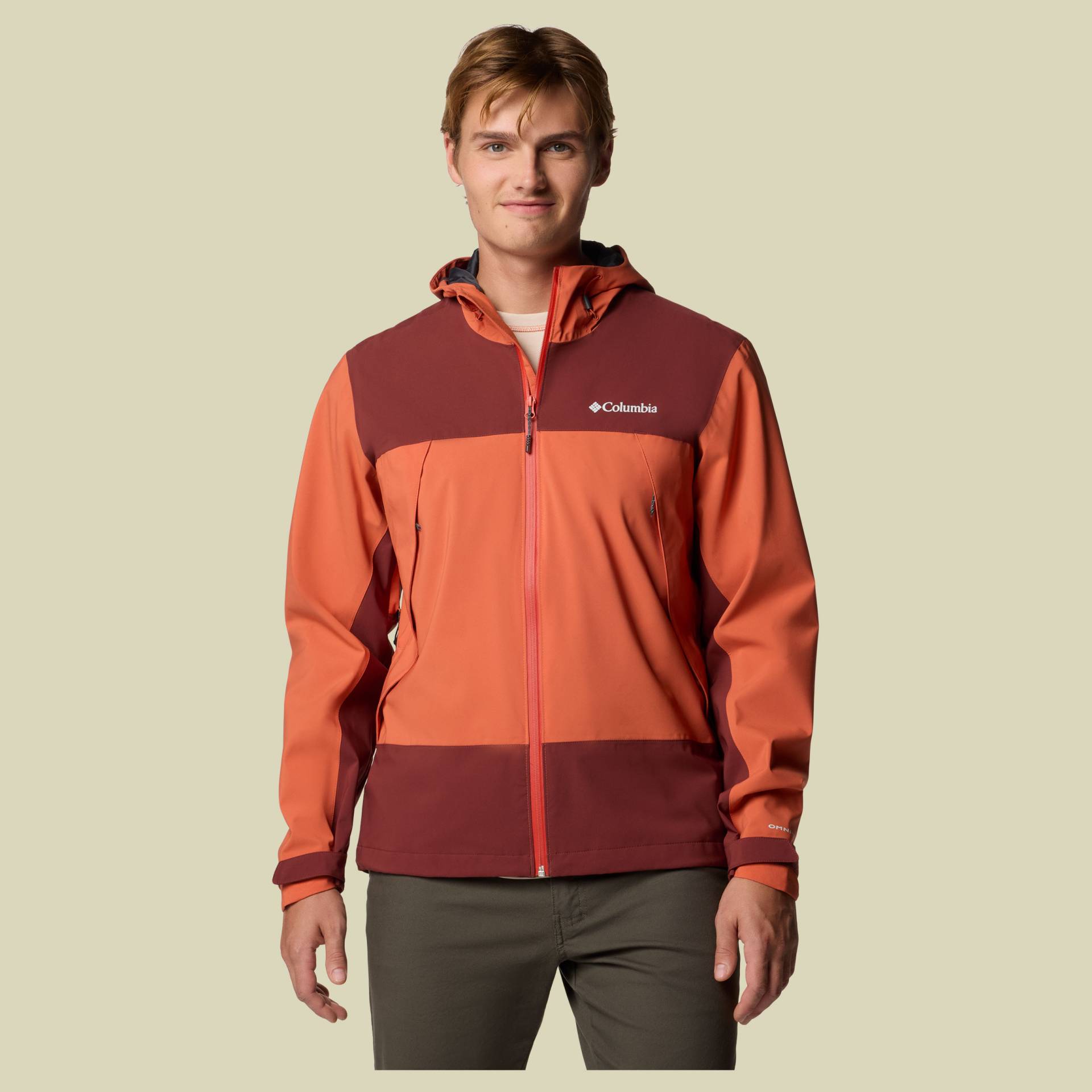 Boulder Falls Jacket Men L rot - tuscan/spice Boulder Falls Jacket Men L rot - tuscan/spice von Columbia