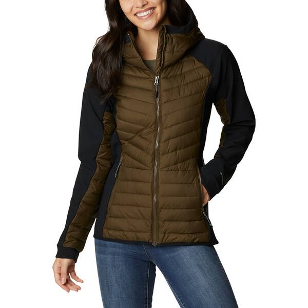 COLUMBIA Damen Jacke Powder Lite Hybrid Hooded Jacket von Columbia