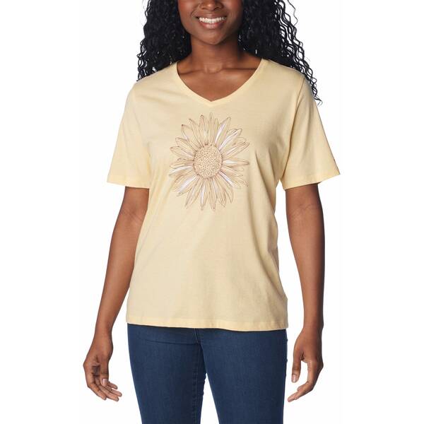 COLUMBIA Damen T Shirt Bluebird Day™ Relaxed V Neck von Columbia