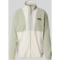 COLUMBIA Fleecejacke mit Reißverschlusstaschen Modell 'Backbowl' in Mint, Größe XXL von Columbia
