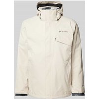 COLUMBIA Funktionsjacke mit Label-Print Modell 'BUGABOO' in Offwhite, Größe M von Columbia