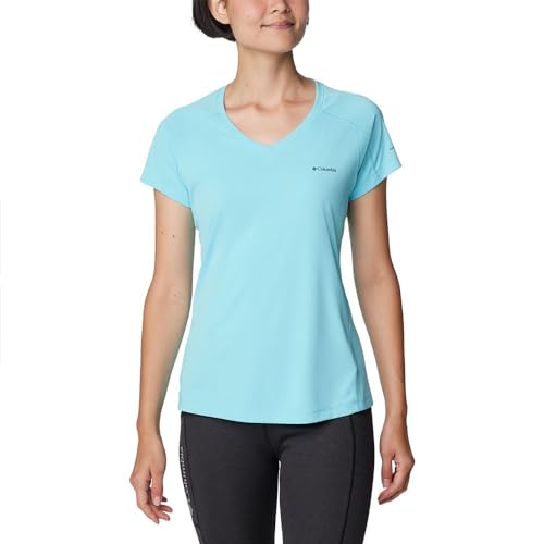 COLUMBIA Herren Zero Rules Short Sleeve Shirt Unterhemd, Aquamarin, Medium von Columbia