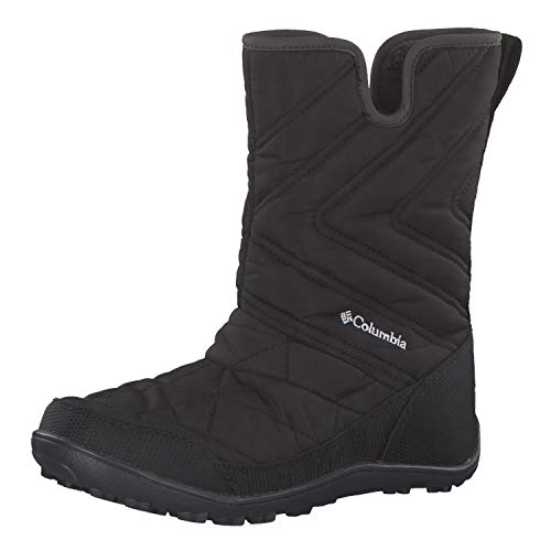 Columbia Minx Slip III wasserdichte Schneestiefel für Kinder, Schwarz (Black x White Y), 36 EU von Columbia