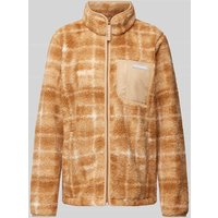 COLUMBIA Sherpa Jacket mit Label-Patch Modell 'West Bend™' in Camel, Größe M von Columbia