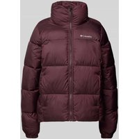 COLUMBIA Steppjacke mit Label-Print in Pflaume, Größe L von Columbia