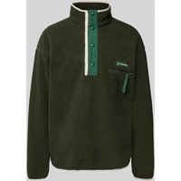 COLUMBIA Sweatshirt mit Stehkragen in Oliv, Größe XL COLUMBIA Sweatshirt mit Stehkragen in Oliv, Größe XL von Columbia