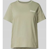 COLUMBIA T-Shirt mit Label-Print Modell 'ROLLING BEND' in Khaki, Größe M von Columbia